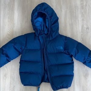 The North Face reversible down jacket